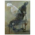 Zdzisław Beksiński Departing Soul Poster | Dark Spiritual Surreal Art